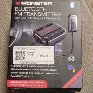 Monster Bluetooth FM Transmitter - Black